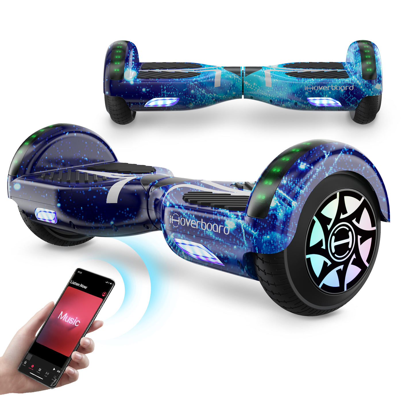 hoverboard in weiß