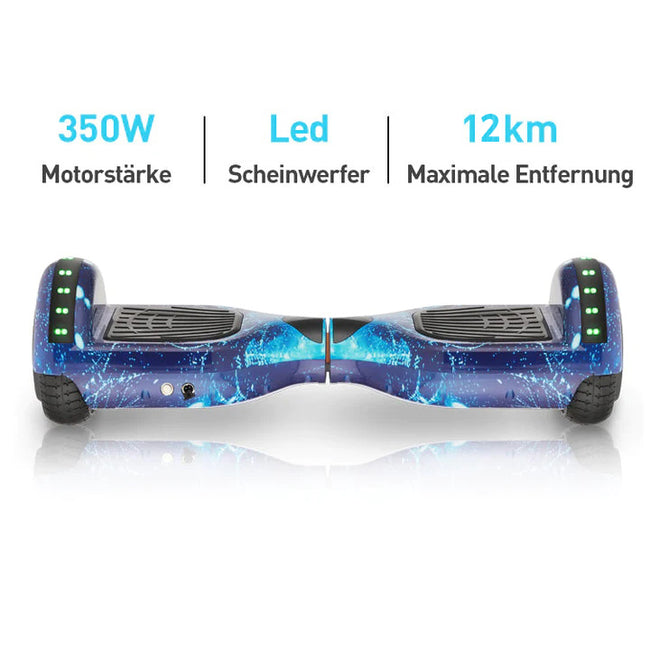10. Bild von H1 Marineblaues 700-W-Motor Smart Balance Hoverboard Bluetooth 6.5 Zoll