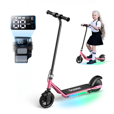 iScooter iK3/iK3Max Kinder E-Scooter 6″ mit LED & 3 Geschwindigkeiten