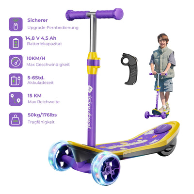 iScooter iK1S/iK3 Kinder E-Scooter mit höhenverstellbarem Lenker
