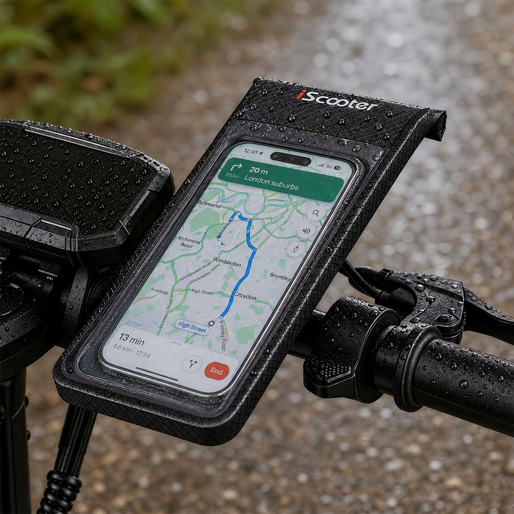 fahrrad handyhalterung wasserdicht universal iScooter Wasserdichte Schaumstoff-Griffschlauch, SchwammGriffe mit Hochleistungs-Lenkergriffen INT10U Wähle deine Ausführung:Rot | 122/128