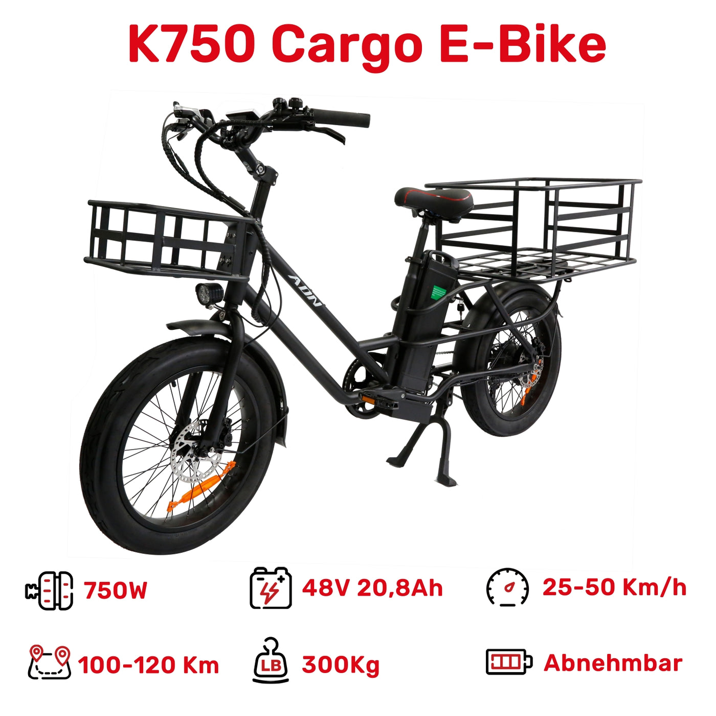 U1 City E-bike 350W für Erwachsene