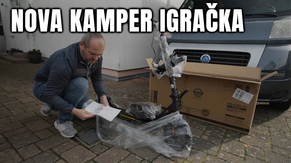 Die brandneue Campingausrüstung – der iScooter i9Max – ist da! Unboxing + Probefahrt