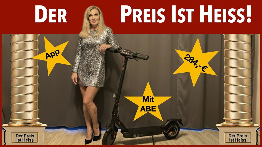 DER PREIS IST HEISS! iScooter E9T Max für 284 € 😳🔥