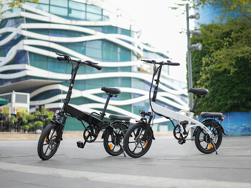 Kann im Kofferraum eines Elektrofahrrads verstaut werden