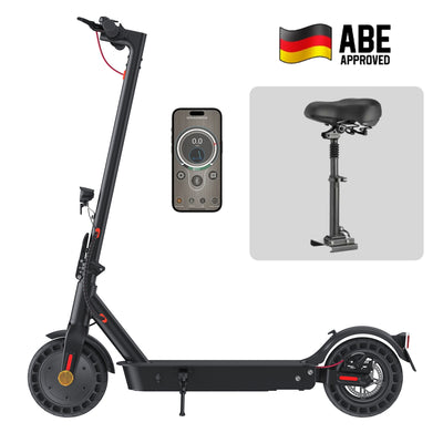 iScooter 500W 10" E9TMax E-Scooter Mit Straßenzulassung (ABE,eKFV)