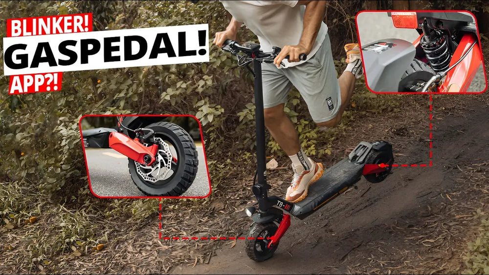 iScooter 1200W T8: Legal, laut, leistungsstark – was steckt im T8?