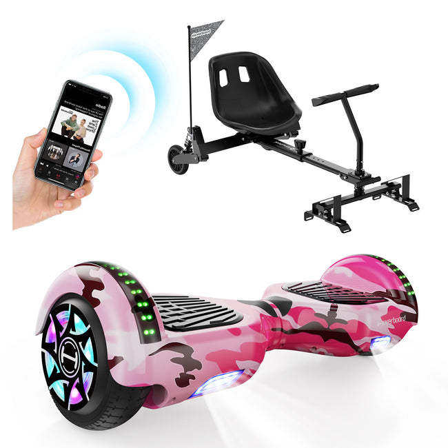 31. Bild von H1 Marineblaues 700-W-Motor Smart Balance Hoverboard Bluetooth 6.5 Zoll