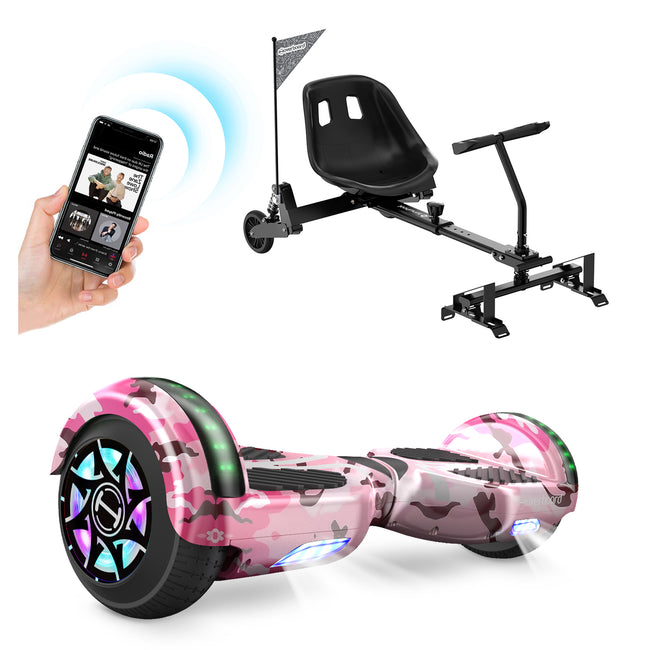 25. Bild von iHoverboard H4 Blaues Bluetooth-Hoverboard 6.5"