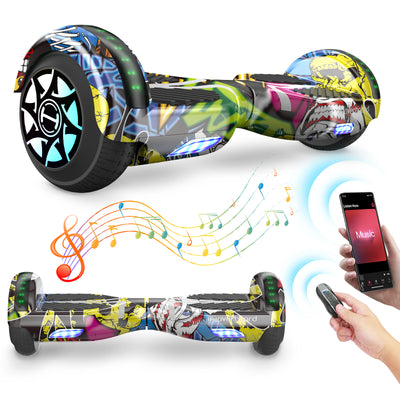 hoverboard und sitz