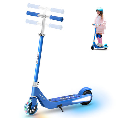 iScooter iK1S/iK2 Kinderroller mit leuchtenden Rädern