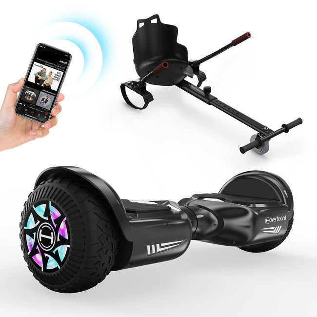 36. Bild von H1 Marineblaues 700-W-Motor Smart Balance Hoverboard Bluetooth 6.5 Zoll