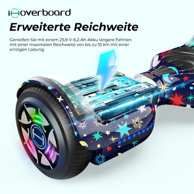 H1 LED Hoverboard Kinder 6.5" in verschiedenen Ausführungen erhältlich