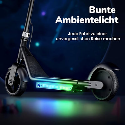 iScooter iK3/iK3Max Kinder E-Scooter 6″ mit LED & 3 Geschwindigkeiten