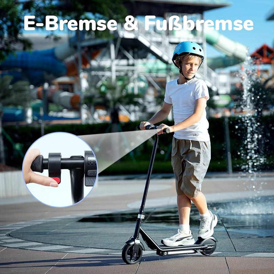 iScooter iK3/iK3Max Kinder E-Scooter 6″ mit LED & 3 Geschwindigkeiten