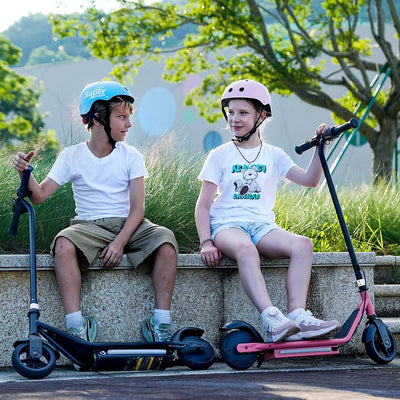 iScooter iK3/iK3Max Kinder E-Scooter 6″ mit LED & 3 Geschwindigkeiten