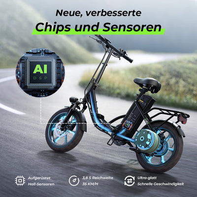 U4 Tiefeinsteiger Faltbares E-Bike