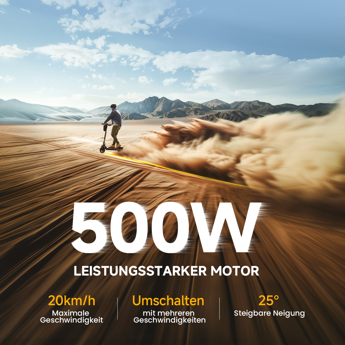 iScooter M2 Offroad E-Scooter Mit Straßenzulassung (ABE/eKFV)