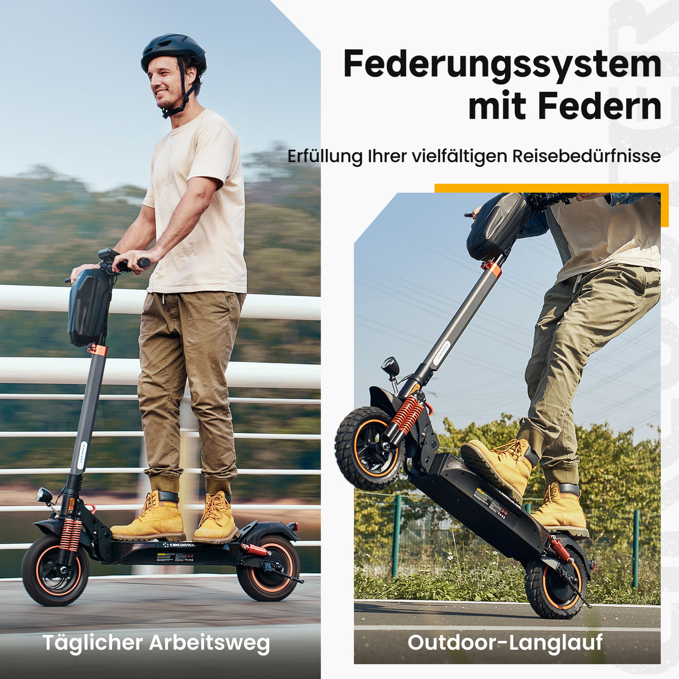 iScooter M2 Offroad E-Scooter Mit Straßenzulassung (ABE/eKFV)