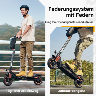 iScooter M2 Offroad E-Scooter Mit Straßenzulassung (ABE/eKFV)