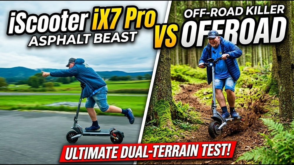 Kann der iScooter iX7 Pro WIRKLICH Offroad? Der schonungslose Test!