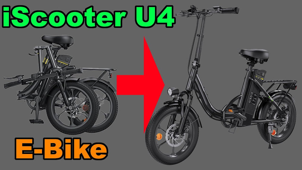 TEST - E-Bike - iScooter - U4 - ultra kompakt