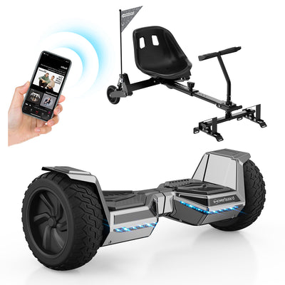 iHoverboard H8 LED Gelbes Hoverboard Gelände 8.5"