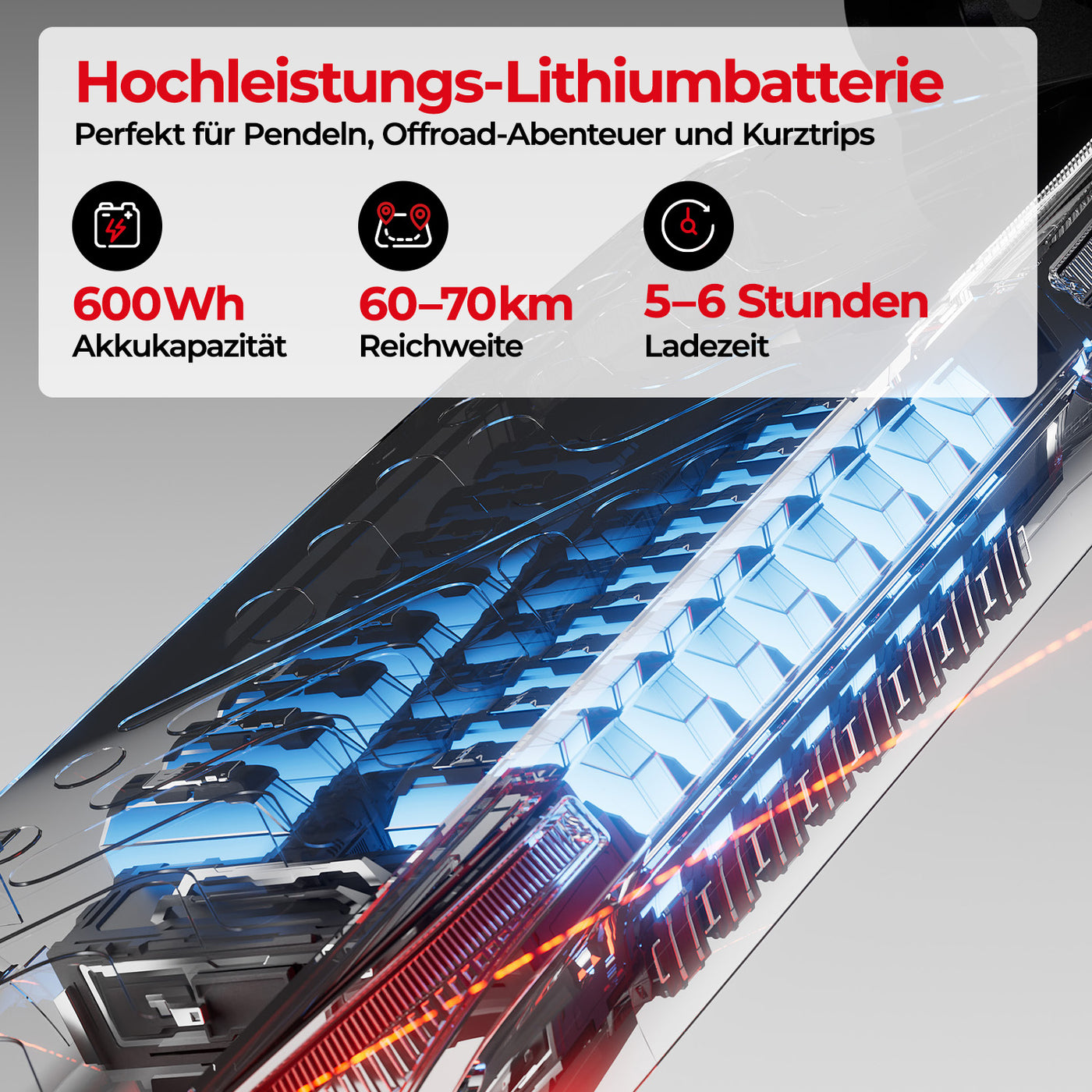 iScooter 1000W T4 Offroad E-Scooter Mit Straßenzulassung (ABE/eKFV)