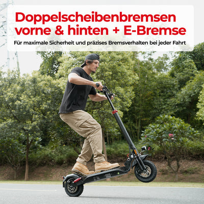 iScooter 1000W T4 Offroad E-Scooter Mit Straßenzulassung (ABE/eKFV)