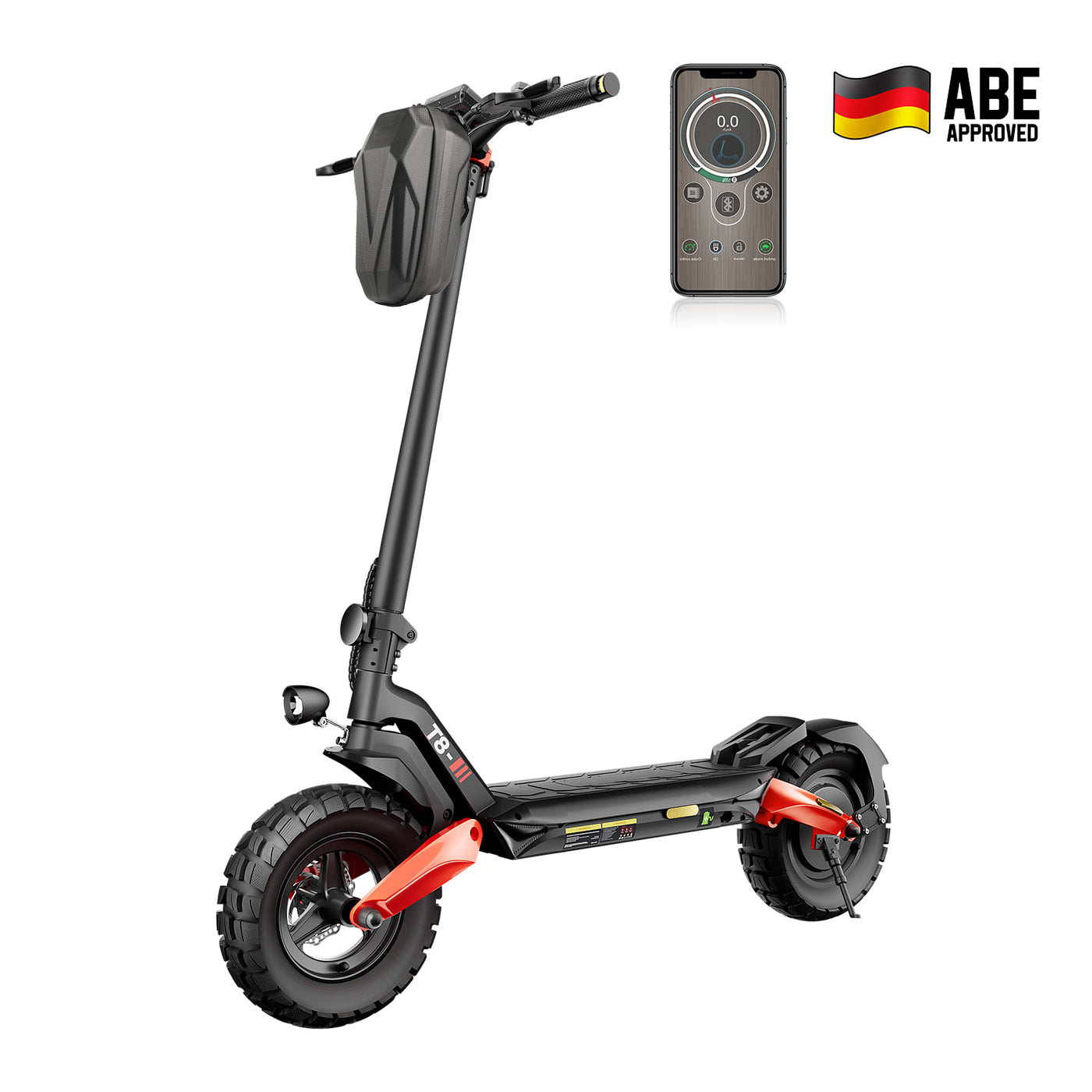 iScooter 1200W T8 Offroad E-Scooter Mit Straßenzulassung (ABE/eKFV)