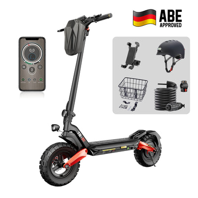 iScooter 1200W T8 Offroad E-Scooter Mit Straßenzulassung (ABE/eKFV)