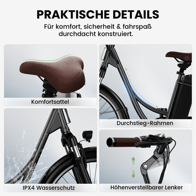 U2 Pendler Tiefeinsteiger E-Bike