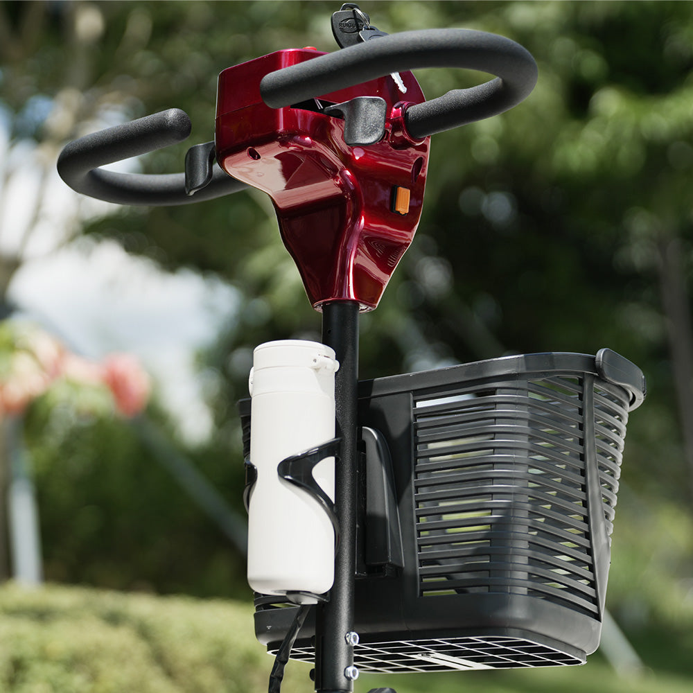 Komfortabler Trinkhalter inklusive