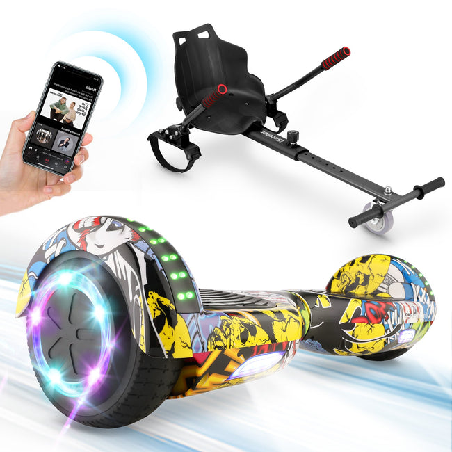 24. Bild von H1 Marineblaues 700-W-Motor Smart Balance Hoverboard Bluetooth 6.5 Zoll
