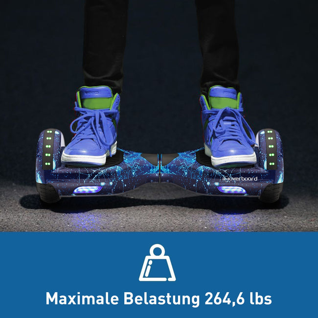 7. Bild von H1 Marineblaues 700-W-Motor Smart Balance Hoverboard Bluetooth 6.5 Zoll