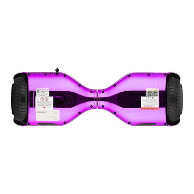 H1 Lila (Fuchsia) 700-W-Motor LED Smart Balance Hoverboard Bluetooth 6.5"