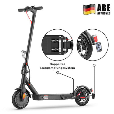 iScooter® E9 E-Scooter Mit Straßenzulassung (ABE,eKFV)