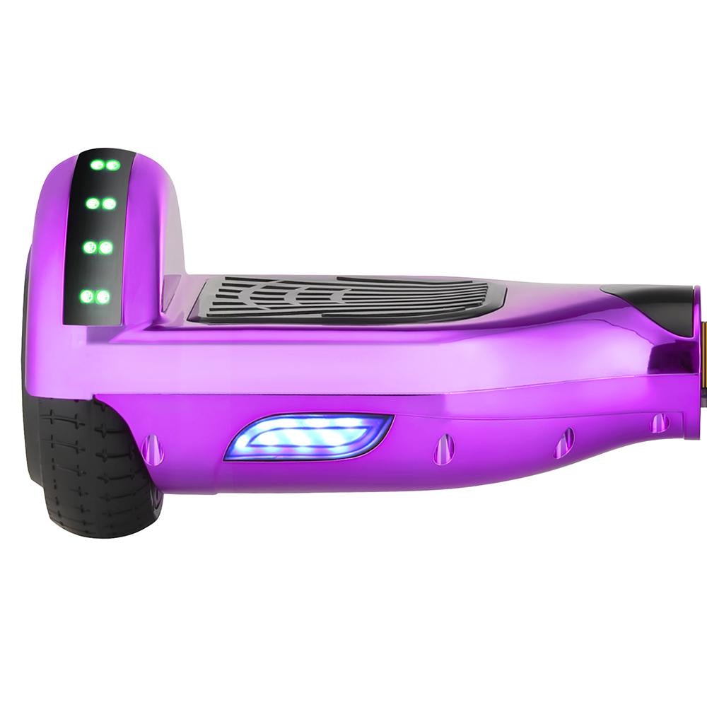 H1 Lila (Fuchsia) 700-W-Motor LED Smart Balance Hoverboard Bluetooth 6.5"