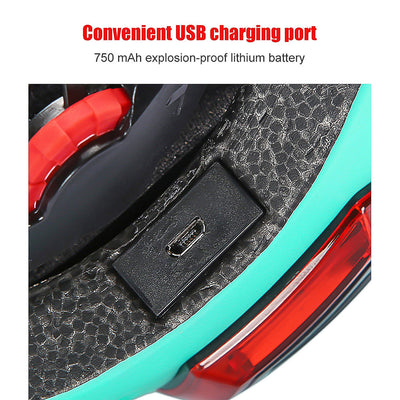 iScooter® Fahrradhelm mit LED-Licht Verschiedene Farben, um Ihrer Gewohnheit und Sicherheit zu entsprechen