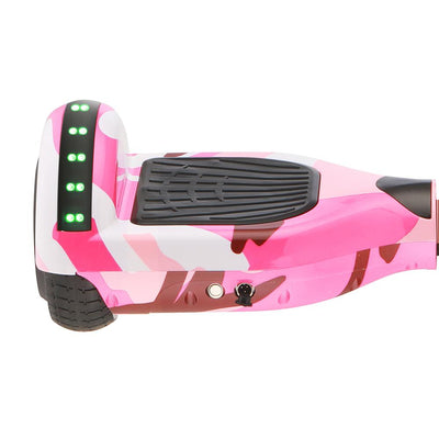 H1 Hot Pink 700-W-Motor LED Balance Hoverboard Bluetooth 6.5"
