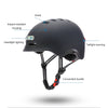 e scooter kaufen Fahrradhelm mit LED-Licht