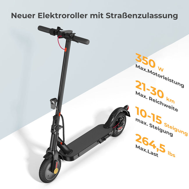 14. Bild von iScooter E9-Serie E-Scooter Mit Straßenzulassung (ABE,eKFV)