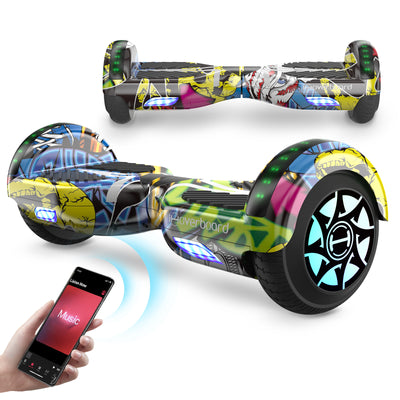 iHoverboard H4 Gelbes Bluetooth-Hoverboard 6.5"