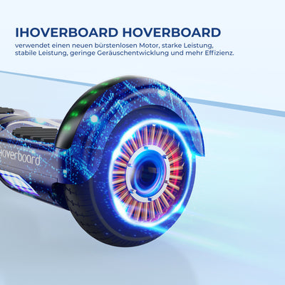 iHoverboard H4 Blaues Bluetooth-Hoverboard 6.5"