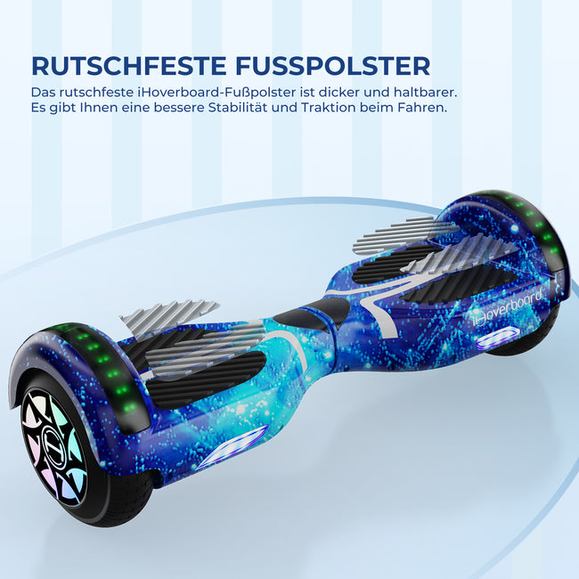 6. Bild von iHoverboard H4 Blaues Bluetooth-Hoverboard 6.5"