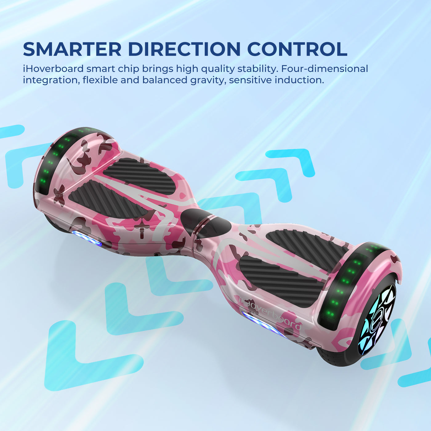iHoverboard H4 Rosa Bluetooth Hoverboard 6.5"
