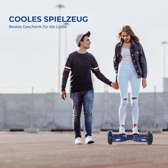 10. Bild von iHoverboard H4 Blaues Bluetooth-Hoverboard 6.5"