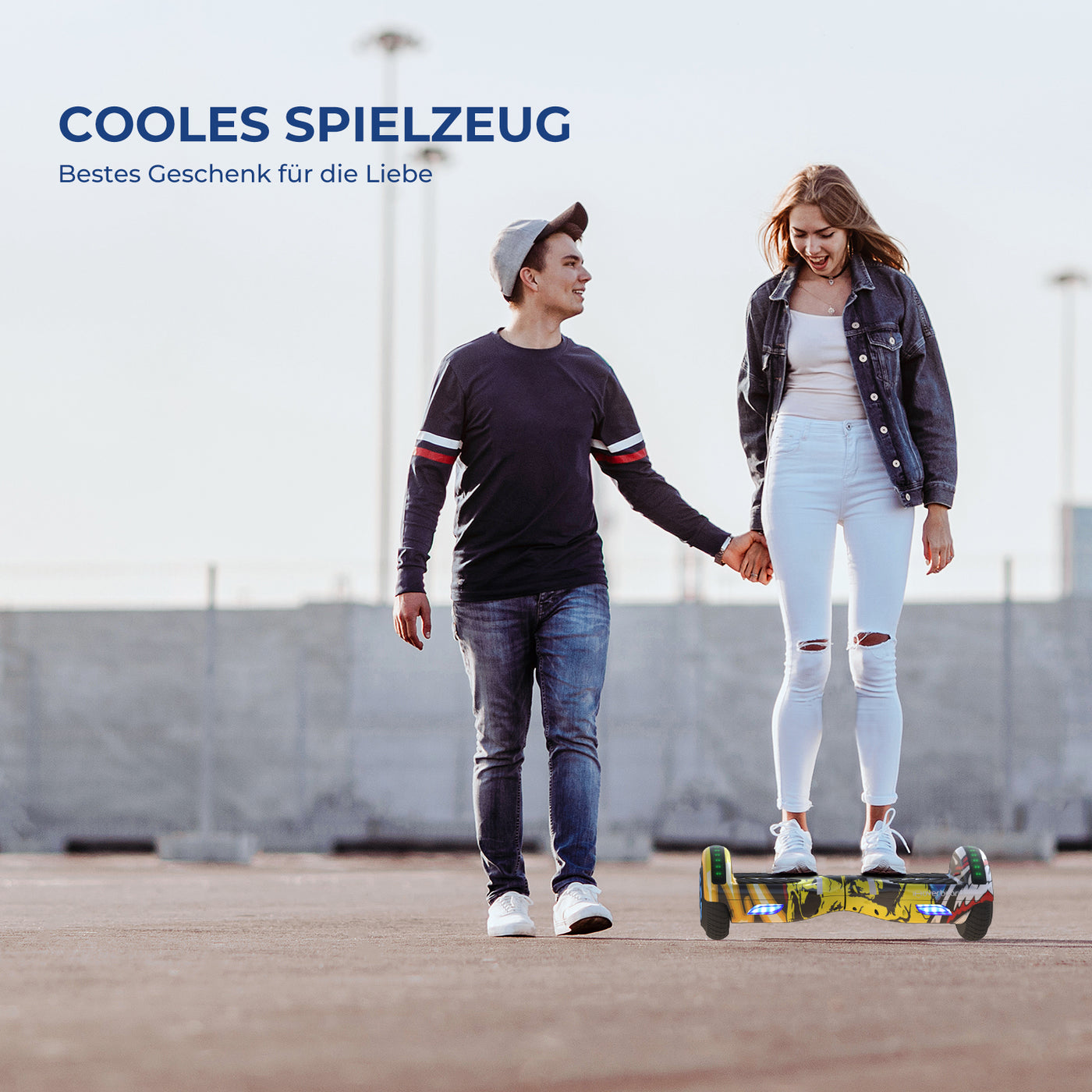 iHoverboard H4 Gelbes Bluetooth-Hoverboard 6.5"