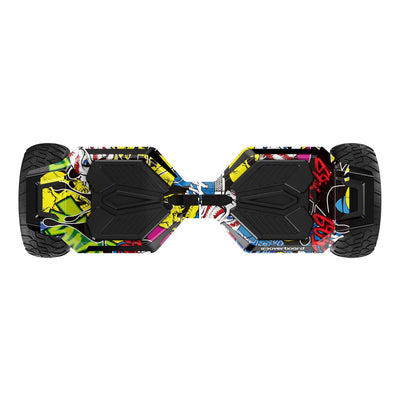 iHoverboard H8 LED Gelbes Hoverboard Gelände 8.5"