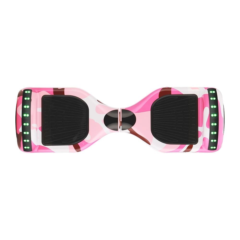 H1 Hot Pink 700-W-Motor LED Balance Hoverboard Bluetooth 6.5"